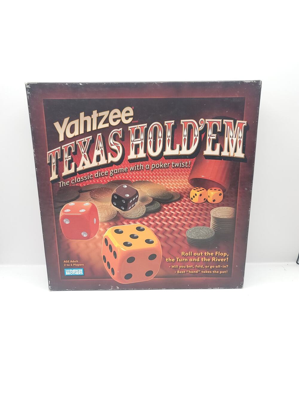 Parker Brothers Yahtzee Texas Hold'em Board Game